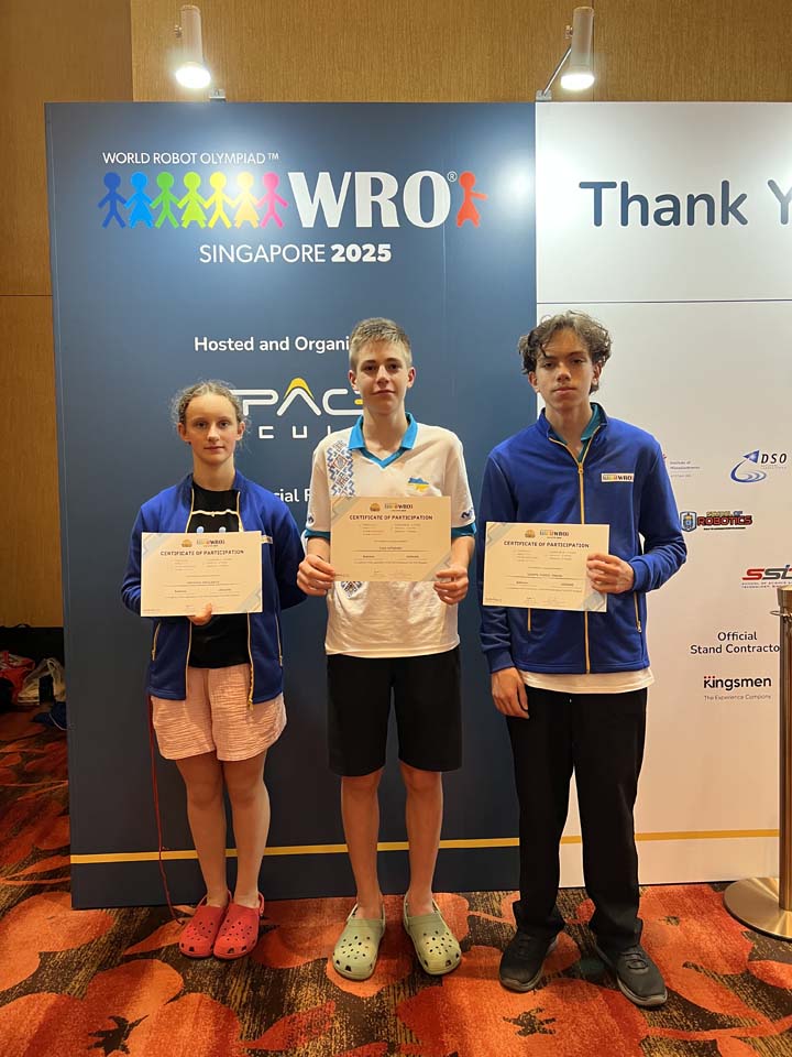 WRO Internation Final Singapore 2025